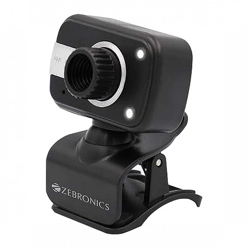 ZEBRONICS Zeb-Crystal Clear Web Camera with 3P Lens,Built-in Microphone ZEBRONICS Zeb-Crystal Clear Web Camera with 3P Lens,Built-in Microphone