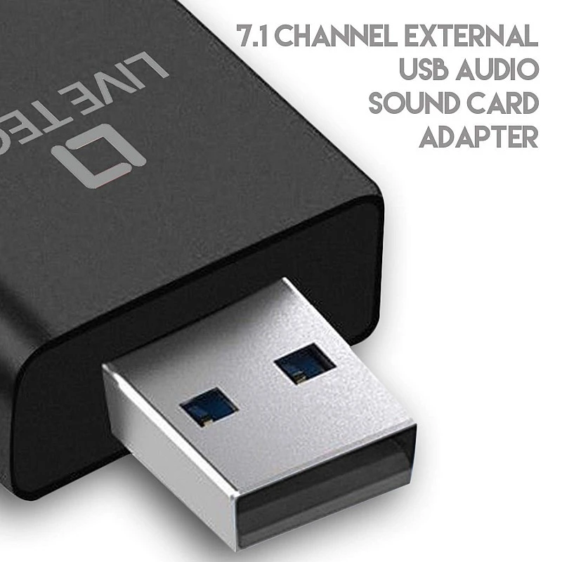 Live Tech Champ USB Sound Card HiFi Magic Voice 7.1CH Live Tech Champ USB Sound Card HiFi Magic Voice 7.1CH