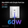 Spigen PE2007 70W GaN Dual Port Fast iPhone Wall Charger- White Spigen PE2007 70W GaN Dual Port Fast iPhone Wall Charger- White