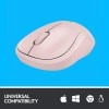 Logitech M221 Wireless Mouse, Silent Buttons, 2.4 GHz - Rose Logitech M221 Wireless Mouse, Silent Buttons, 2.4 GHz - Rose