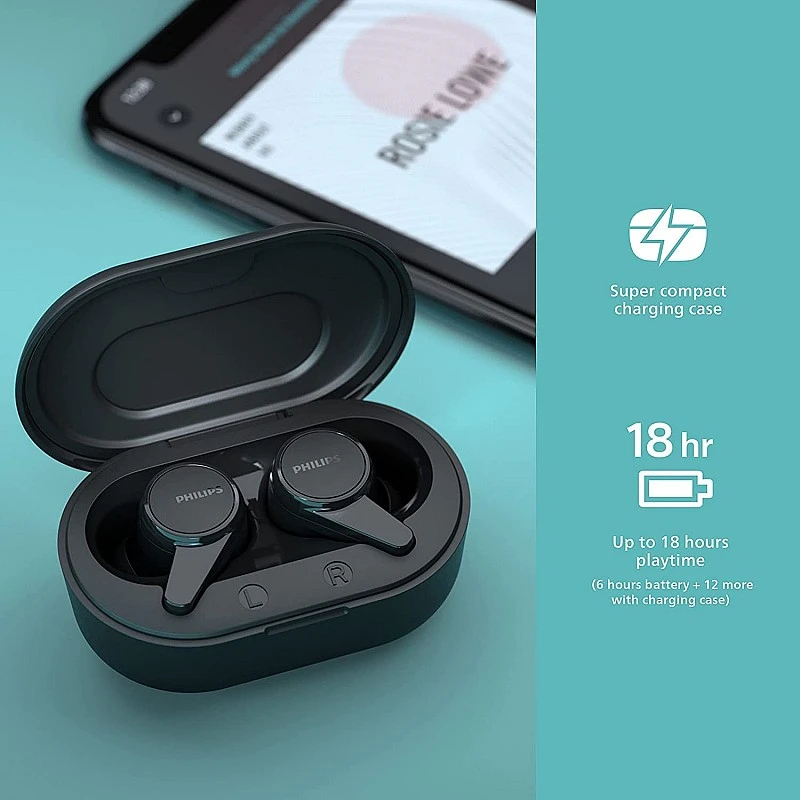 Philips Audio TWS TAT1207BK True Wireless Philips Audio TWS TAT1207BK True Wireless