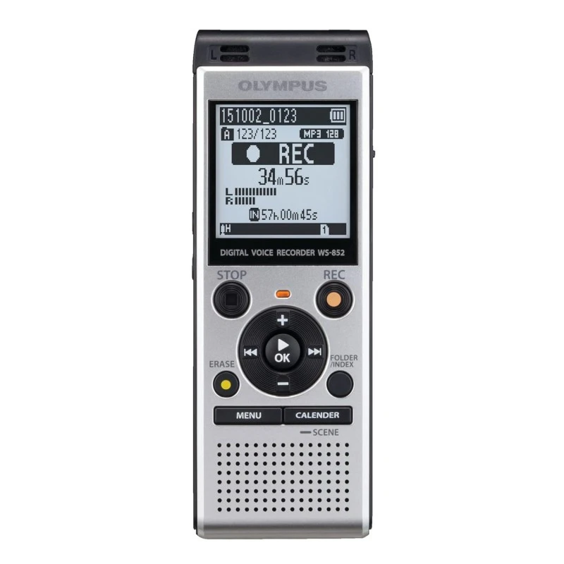Olympus WS-852 Digital Voice Recorder with Built-in USB (Silver) Olympus WS-852 Digital Voice Recorder with Built-in USB (Silver)