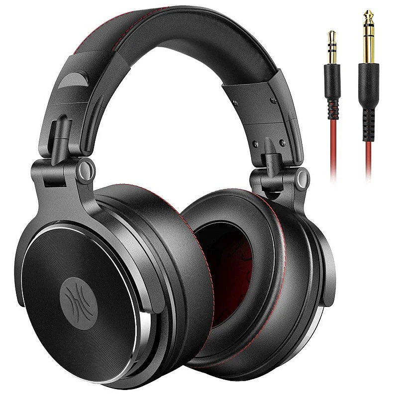 OneOdio Over Ear Headphones Studio Wired Bass Headsets with 50mm Driver, Foldable Lightweight Headphones with Shareport and Mic for DJ Monitoring Mixing Guitar PC TV (Pro-50) OneOdio Over Ear Headphones Studio Wired Bass Headsets with 50mm Driver, Foldable Lightweight Headphones with Shareport and Mic for DJ Monitoring Mixing Guitar PC TV (Pro-50)