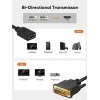 CableCreation DVI to HDMI Cable 0.5ft, Short Bi-Directional HDMI Female to DVI-D(24+1) Male Adapter, 1080P DVI-D to HDMI Conveter for PC, TV Box, PS5, Xbox CableCreation DVI to HDMI Cable 0.5ft, Short Bi-Directional HDMI Female to DVI-D(24+1) Male Adapter, 1080P DVI-D to HDMI Conveter for PC, TV Box, PS5, Xbox