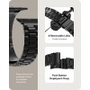 Fullmosa Compatible Apple Watch Band 42mm 44mm 45mm, Stainless Steel iWatch Band with Case for Apple Watch Series 9/8/7/6/5/4/3/2/1/SE/SE2/Ultra 2/Ultra, 42mm 44mm 45mm Black (Watch not Included) Fullmosa Compatible Apple Watch Band 42mm 44mm 45mm, Stainless Steel iWatch Band with Case for Apple Watch Series 9/8/7/6/5/4/3/2/1/SE/SE2/Ultra 2/Ultra, 42mm 44mm 45mm Black (Watch not Included)