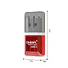 Quantum USB Card Reader for Micro SD/ TF Card, Compact and Lightweight, QHM-5570 (Red) Quantum USB Card Reader for Micro SD/ TF Card, Compact and Lightweight, QHM-5570 (Red)