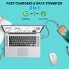 Wayona Nylon Braided USB Data Sync and Fast Charging 3A Short Power Bank Cable For iPhones, iPad Air, iPad mini, iPod Nano and iPod Touch (Grey) Wayona Nylon Braided USB Data Sync and Fast Charging 3A Short Power Bank Cable For iPhones, iPad Air, iPad mini, iPod Nano and iPod Touch (Grey)