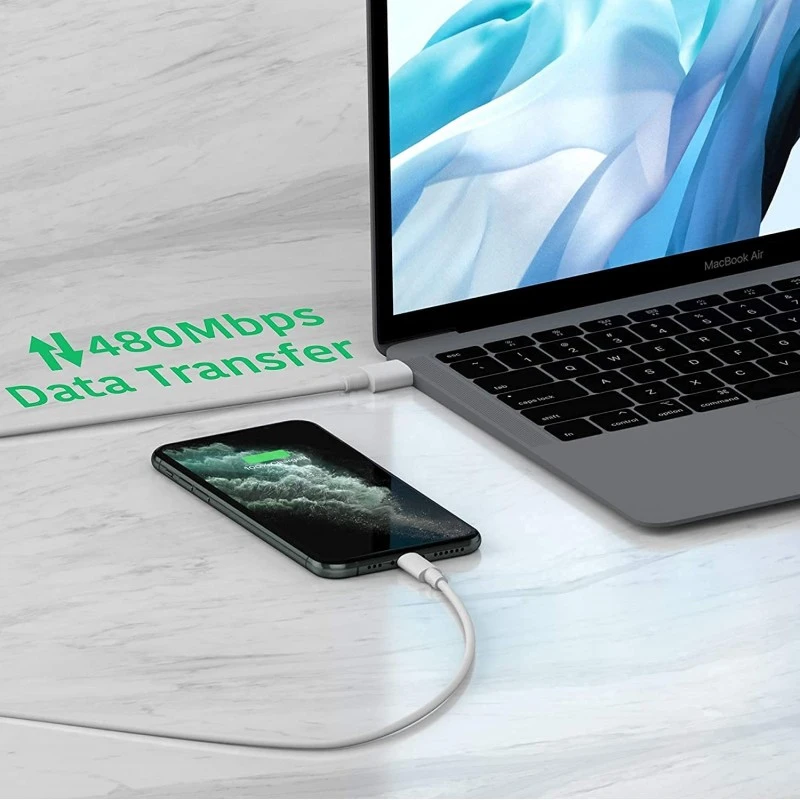 Humble USB 2.0 A Charge & Sync Fast Charging Cable Compatible for iPhone, iPad, and iPod Charge & Sync (3 Months Warranty)- Humble USB 2.0 A Charge & Sync Fast Charging Cable Compatible for iPhone, iPad, and iPod Charge & Sync (3 Months Warranty)-