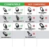 Parzo Ear Pads Cushions for Bose - Compatible with Quietcomfort QC25 / QC35 / AE2 Wireless / AE2w / Sound True/Sound Link (Around-Ear Only) Headphones (Black Cushion + Grey Mat) Parzo Ear Pads Cushions for Bose - Compatible with Quietcomfort QC25 / QC35 / AE2 Wireless / AE2w / Sound True/Sound Link (Around-Ear Only) Headphones (Black Cushion + Grey Mat)