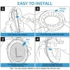 Parzo Ear Pads Cushions for Bose - Compatible with Quietcomfort QC25 / QC35 / AE2 Wireless / AE2w / Sound True/Sound Link (Around-Ear Only) Headphones (Black Cushion + Grey Mat) Parzo Ear Pads Cushions for Bose - Compatible with Quietcomfort QC25 / QC35 / AE2 Wireless / AE2w / Sound True/Sound Link (Around-Ear Only) Headphones (Black Cushion + Grey Mat)
