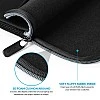 AirCase 13.3" Laptop Sleeve, Fits MacBook Pro/Air M1/M2, Wrinkle-Free, Padded, Water-Resistant Neoprene, for Men & Women, Black AirCase 13.3" Laptop Sleeve, Fits MacBook Pro/Air M1/M2, Wrinkle-Free, Padded, Water-Resistant Neoprene, for Men & Women, Black