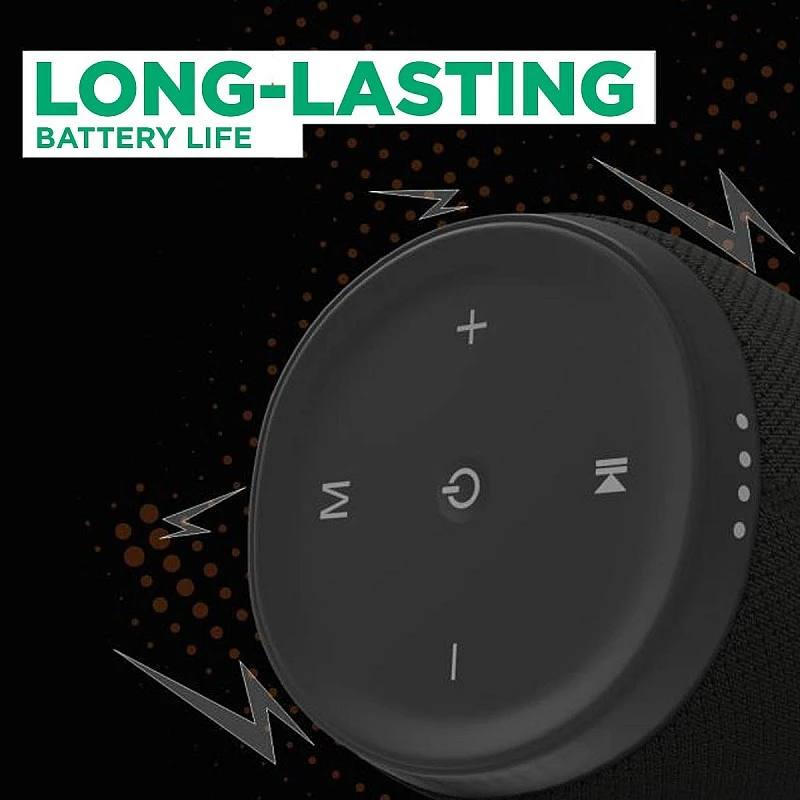 TYOON S22 16 Watt Wireless Bluetooth Portable Speaker (Black) TYOON S22 16 Watt Wireless Bluetooth Portable Speaker (Black)