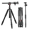 Hiffin HF-550 Tripod, 65 inches Special Quality Camera Tripod for Canon Nikon DSLR, Aluminum Alloy Tripod with 360 Degree Ball Head, Professional Tripod for Travel and Work (Black) Hiffin HF-550 Tripod, 65 inches Special Quality Camera Tripod for Canon Nikon DSLR, Aluminum Alloy Tripod with 360 Degree Ball Head, Professional Tripod for Travel and Work (Black)