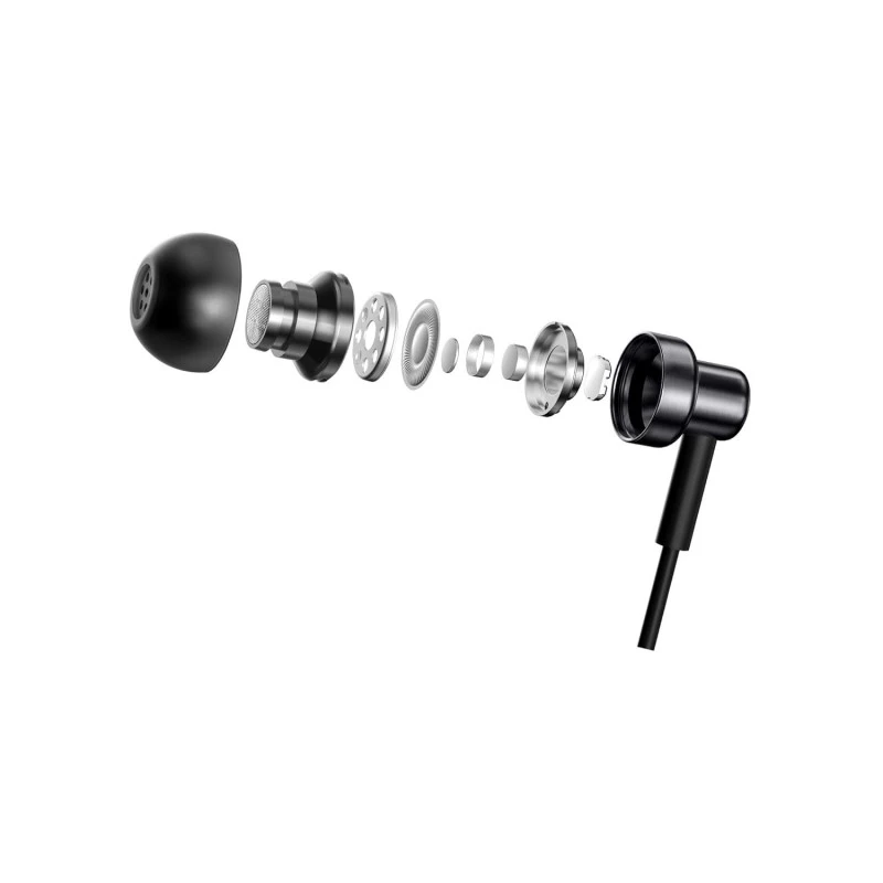REDMI Wired High Definition in-Ear Earphones with in-Built HD Mic, Hi-Res Audio Certified, 10 mm Driver, Metal Sound Chamber for Dynamic Bass (Black) REDMI Wired High Definition in-Ear Earphones with in-Built HD Mic, Hi-Res Audio Certified, 10 mm Driver, Metal Sound Chamber for Dynamic Bass (Black)