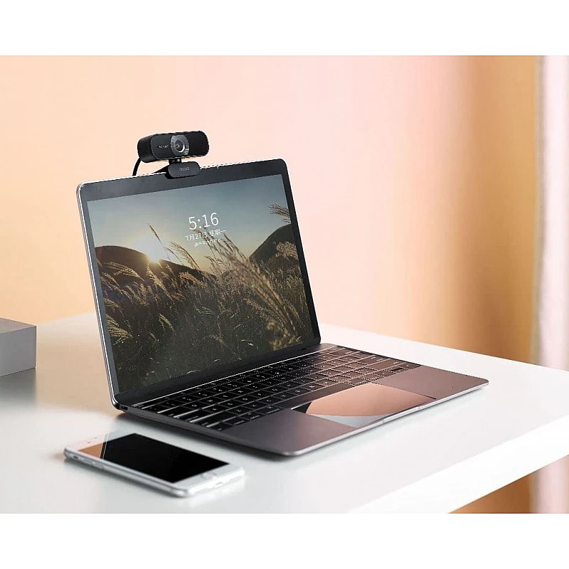 HD Webcam with Microphone, RAPOO C260 USB 1080P, Built-in Dual Noise Reduction Mics, 95-Degree Wide Angle, Zoom/Skype/Teams, Conferencing and Video Calls HD Webcam with Microphone, RAPOO C260 USB 1080P, Built-in Dual Noise Reduction Mics, 95-Degree Wide Angle, Zoom/Skype/Teams, Conferencing and Video Calls