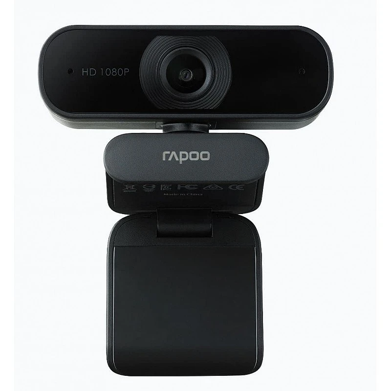 HD Webcam with Microphone, RAPOO C260 USB 1080P, Built-in Dual Noise Reduction Mics, 95-Degree Wide Angle, Zoom/Skype/Teams, Conferencing and Video Calls HD Webcam with Microphone, RAPOO C260 USB 1080P, Built-in Dual Noise Reduction Mics, 95-Degree Wide Angle, Zoom/Skype/Teams, Conferencing and Video Calls