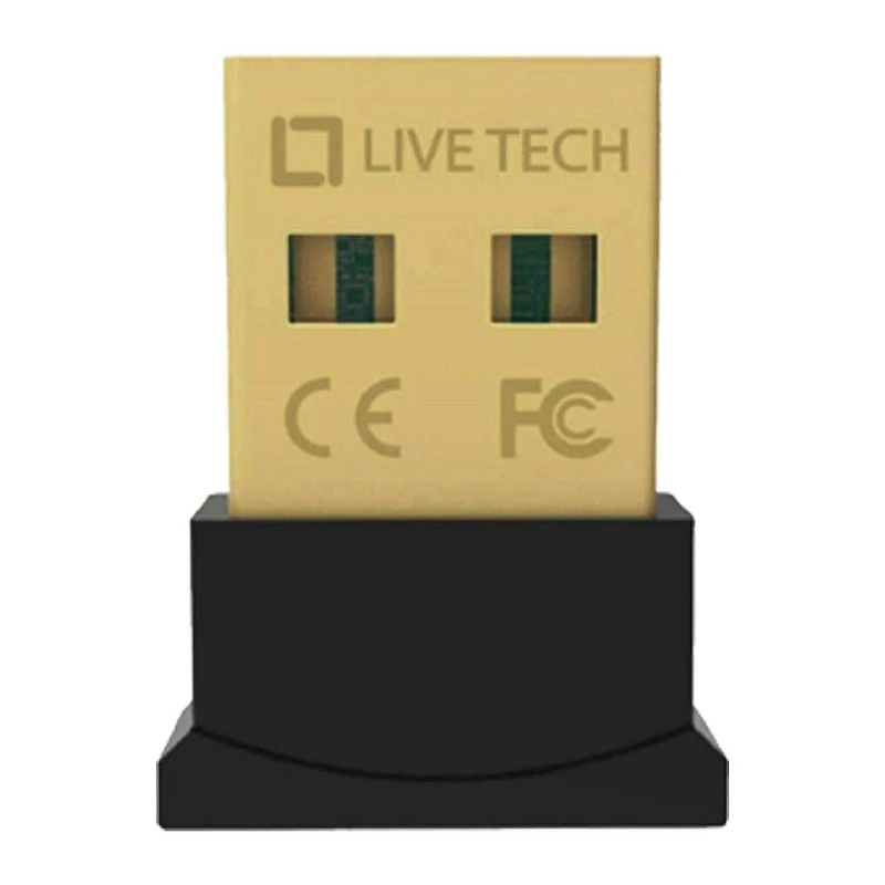 Live Tech USB Bluetooth Adapter for PC, 4.0 Bluetooth USB Dongle Receiver Support Windows 10/8.1/8/7/XP for Desktop, Laptop, and Others Live Tech USB Bluetooth Adapter for PC, 4.0 Bluetooth USB Dongle Receiver Support Windows 10/8.1/8/7/XP for Desktop, Laptop, and Others