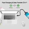 Wayona USB C to USB C 65W Short Powerbank fast charging cable compatible for Samsung Galaxy S22 S20FE 2022 S21 Ultra, S20/S10, Note 20/10, M31, M51, M33 5G, A51, A71Realme X7, Narzo, Nokia 8/8.3/5.4 (Black,0.25M) Wayona USB C to USB C 65W Short Powerbank fast charging cable compatible for Samsung Galaxy S22 S20FE 2022 S21 Ultra, S20/S10, Note 20/10, M31, M51, M33 5G, A51, A71Realme X7, Narzo, Nokia 8/8.3/5.4 (Black,0.25M)