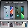 ESR for iPhone 13/14 Cover, Compatible with MagSafe, Scratch-Resistant, Thin and Slim, Classic Shockproof Military-Grade Protection, TPU, Magnetic Back Case, Clear ESR for iPhone 13/14 Cover, Compatible with MagSafe, Scratch-Resistant, Thin and Slim, Classic Shockproof Military-Grade Protection, TPU, Magnetic Back Case, Clear