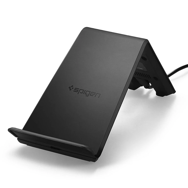 Spigen 10W, F303W 2Nd Ver Wireless, Usb Charger Fast Qi Certified Charging Pad Compatible For Iphone, Galaxy, Oneplus & Other Qi Devices - (Black) Spigen 10W, F303W 2Nd Ver Wireless, Usb Charger Fast Qi Certified Charging Pad Compatible For Iphone, Galaxy, Oneplus & Other Qi Devices - (Black)