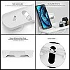 ABOUT SPACE Wall Mount Mobile Holder - Charging Stand for Phones Holds 2 Phone, Holder with Adhesive Strips and Cable Holes to Hide Messy Cables, Compatible for All Mobiles ABOUT SPACE Wall Mount Mobile Holder - Charging Stand for Phones Holds 2 Phone, Holder with Adhesive Strips and Cable Holes to Hide Messy Cables, Compatible for All Mobiles