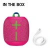 Ultimate Ears WONDERBOOM 3, Small Portable Wireless Bluetooth Speaker, Big Bass 360-Degree Sound for Outdoors, Waterproof, Dustproof IP67, Floatable, 40 m Range - Pink Ultimate Ears WONDERBOOM 3, Small Portable Wireless Bluetooth Speaker, Big Bass 360-Degree Sound for Outdoors, Waterproof, Dustproof IP67, Floatable, 40 m Range - Pink