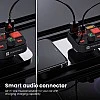Portronics Auto 20 Smart Audio Connector with Mobile Charger(Type C + QC 3.0), Latest Bluetooth 5.1, 30W Output, Handsfree Calling, Powerful Bass Compatible with most Cars(Black) Portronics Auto 20 Smart Audio Connector with Mobile Charger(Type C + QC 3.0), Latest Bluetooth 5.1, 30W Output, Handsfree Calling, Powerful Bass Compatible with most Cars(Black)