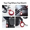 ESR Tag Keychain, Silicone Case Compatible with AirTag (2021), 2 Pack, Soft and Flexible Tag Holder, Portable Protective Cover, Keeps Signal Strong, Cloud Series,Black/Red ESR Tag Keychain, Silicone Case Compatible with AirTag (2021), 2 Pack, Soft and Flexible Tag Holder, Portable Protective Cover, Keeps Signal Strong, Cloud Series,Black/Red