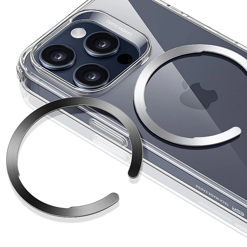 ESR Magnetic Ring 360, Compatible with MagSafe Sticker, Universal Magnetic Kit for iPhone 16/15/14/13/12/11/X Series, Galaxy Samsung ESR Magnetic Ring 360, Compatible with MagSafe Sticker, Universal Magnetic Kit for iPhone 16/15/14/13/12/11/X Series, Galaxy Samsung