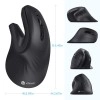 iClever Ergonomic Mouse, Vertical Mouse 6 Buttons Adjustable DPI - Black iClever Ergonomic Mouse, Vertical Mouse 6 Buttons Adjustable DPI - Black