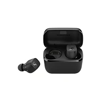 Sennheiser CX True Wireless Earbuds - Bluetooth CallsTouch Controls, Bass Boost, IPX4 and 27-Hour Battery Life, Black