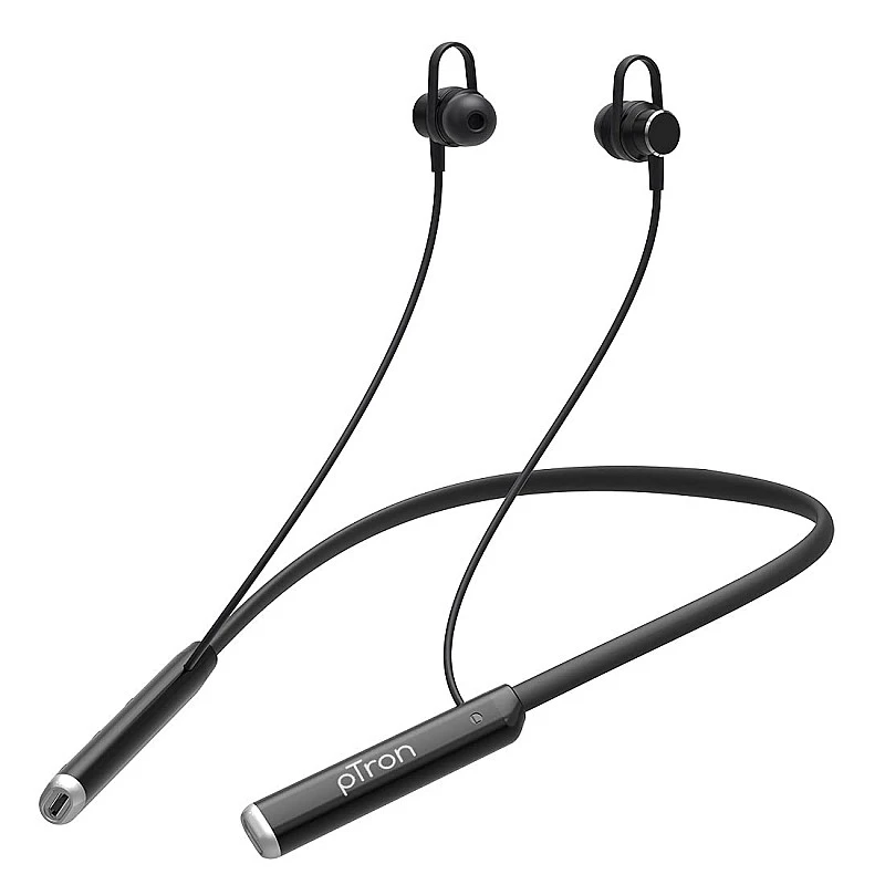 pTron Tangent Pro ENC Wireless Bluetooth 5.2 Headphones with 20Hrs Playtime (Black) pTron Tangent Pro ENC Wireless Bluetooth 5.2 Headphones with 20Hrs Playtime (Black)