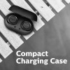 PHILIPS TAT1215BK TWS with IPX4 Splash-Proof Design Bluetooth Headset Black PHILIPS TAT1215BK TWS with IPX4 Splash-Proof Design Bluetooth Headset Black