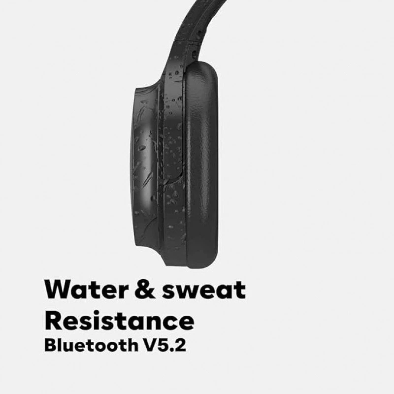 GOVO GOBOLD 600 Bluetooth Wireless On Ear Headphones with Mic, 15H Play Time, 40MM Driver,  Black