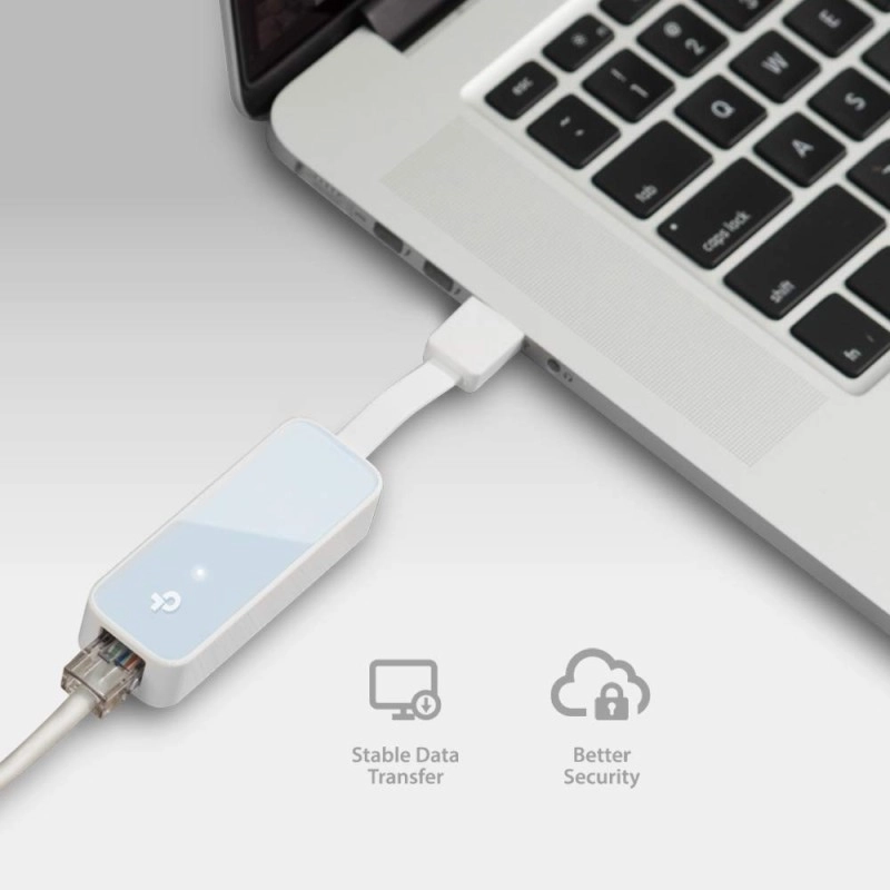 TP-Link UE200 USB 2.0 to 100 Mbps Ethernet Network Adapter - Plug and Play