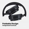 GOVO GOBOLD 600 Bluetooth Wireless On Ear Headphones with Mic, 15H Play Time, 40MM Driver,  Black