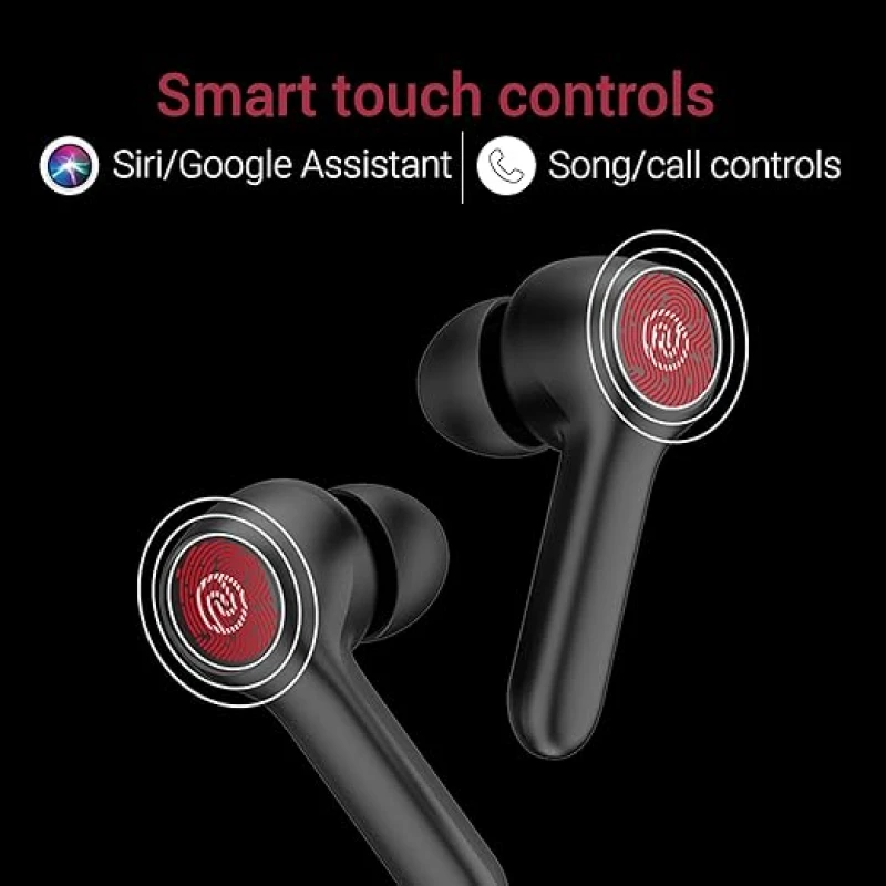 Noise Buds VS201 V2 in-Ear Truly Wireless Earbuds with Dual Equalizer Total 14-Hour Playtime Full Touch Control (Charcoal Black) Noise Buds VS201 V2 in-Ear Truly Wireless Earbuds with Dual Equalizer Total 14-Hour Playtime Full Touch Control (Charcoal Black)