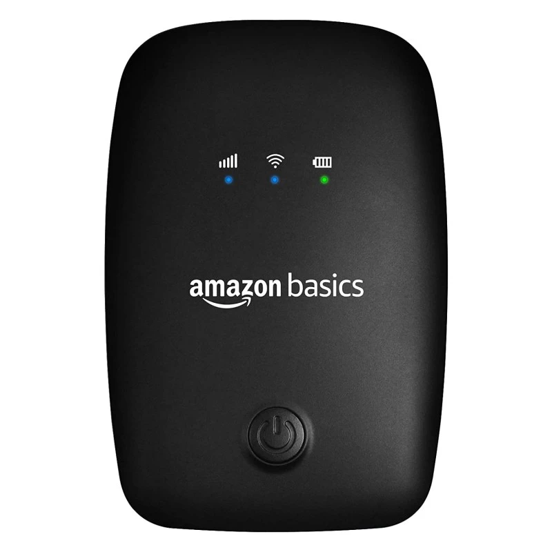 amazon basics 4G LTE Wireless Dongle with All Sim Network Support|Single_Band Plug & Play Data Card Stick with Up to 150Mbps WiFi Hotspot|2100Mah Rechargeable Battery| Sim Adapter Included (Black) amazon basics 4G LTE Wireless Dongle with All Sim Network Support|Single_Band Plug & Play Data Card Stick with Up to 150Mbps WiFi Hotspot|2100Mah Rechargeable Battery| Sim Adapter Included (Black)