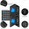 New World Universal Vertical Stand for PS4 Slim Pro Regular Playstation 4, Controller New World Universal Vertical Stand for PS4 Slim Pro Regular Playstation 4, Controller