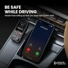 Portronics Auto One Smart Car Charger And Music Streamer with Hands Free Calling, Bluetooth 5.0 Black