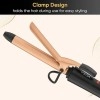VEGA Ease Curl 19 mm Barrel Hair Curler With Ceramic Coated Plates, (VHCH-01), Beige