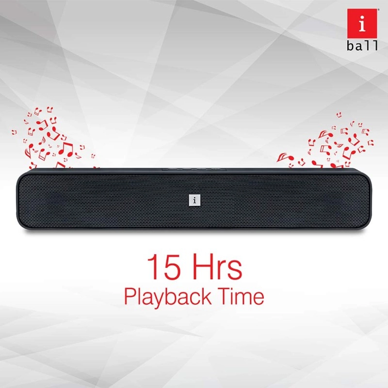 iBall Musi Base High Power Compact Soundbar with Multiple Playback Options | FM Radio iBall Musi Base High Power Compact Soundbar with Multiple Playback Options | FM Radio