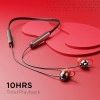 Boat Rockerz 240v2 Made in India in-Ear Bluetooth Earphones with 10 Hours Battery, ASAP Charge, Bluetooth v5.0, IPX5 Water Resistance, Dual Pairing, Type-c Interface and Voice Assistant(Active Black)