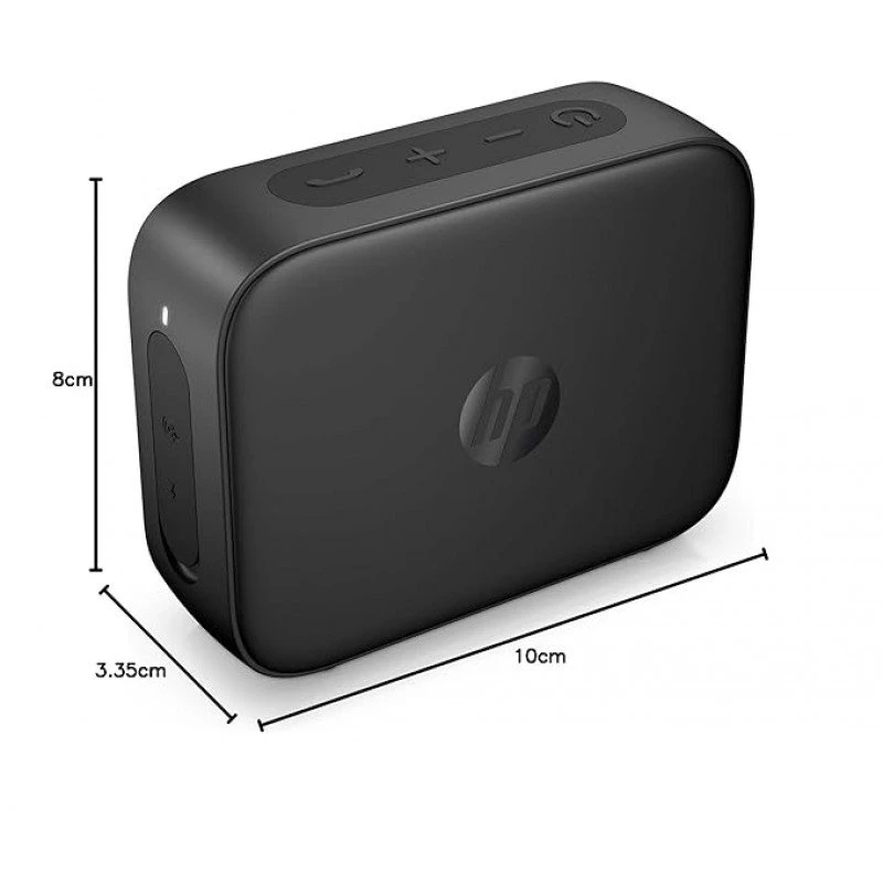 HP Bluetooth Speaker 350 with Noise Reduction Built in Microphone and Ip54 Water-Resistant Black HP Bluetooth Speaker 350 with Noise Reduction Built in Microphone and Ip54 Water-Resistant Black