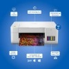 Brother Ink Tank DCP-T426W Multifunction (Print Scan Copy) Color Printer Best for Home, 150 Sheet Paper Tray, WiFi, Print Up to 7.5 K Pages in Black and 5 K in Color Each for (CMY), Free Installation  (Refurbished)