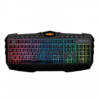 Frontech FT KB-0008 Wired USB Gaming Keyboard   (Black)