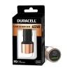 Duracell 65W Fast Car Charger Adapter with Dual Output. Quick Charge, Type C PD 45W Qualcomm Certified 3.0 20W (Copper  Black)