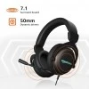 amazon basics Wired Over The Ear Gaming Headphones with Mic | RGB | 7.1 Channel Surround Audio | Remote Control (Black) amazon basics Wired Over The Ear Gaming Headphones with Mic | RGB | 7.1 Channel Surround Audio | Remote Control (Black)