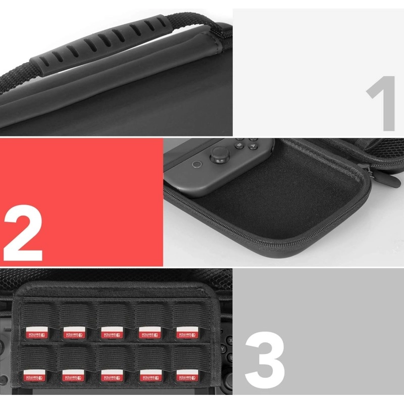 AmazonBasics Starter Kit for Nintendo Switch (Black) AmazonBasics Starter Kit for Nintendo Switch (Black)