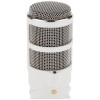 RODE Podcaster USB Wired Microphone with Broadcast Quality Audio (White & Gold)